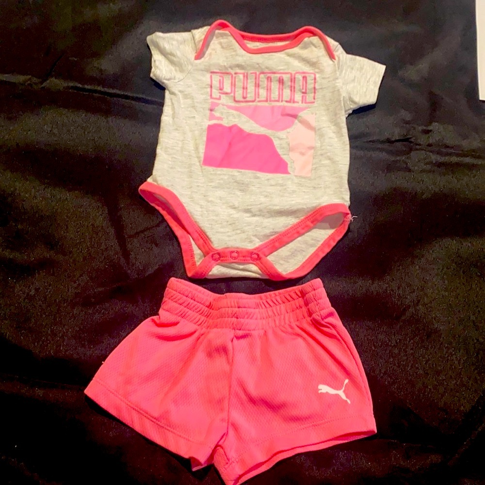 0-3mo’s 2 Piece Puma Set